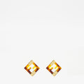 Tortoiseshell Motif Earrings