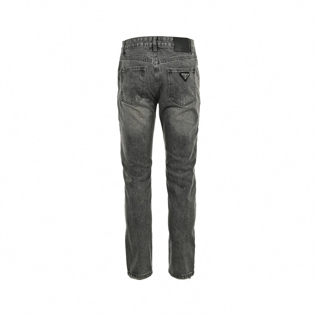 Washed Black Slim Fit Denim Jeans