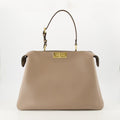 Peekaboo ISeeU Large – Beige Leather
