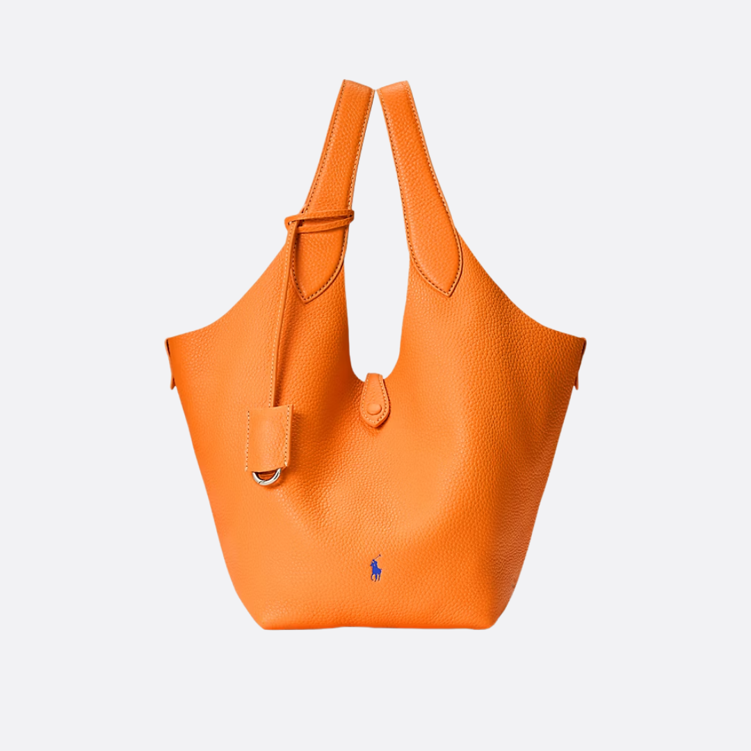 Polo Play Small Leder Tote & Crossbody Bag