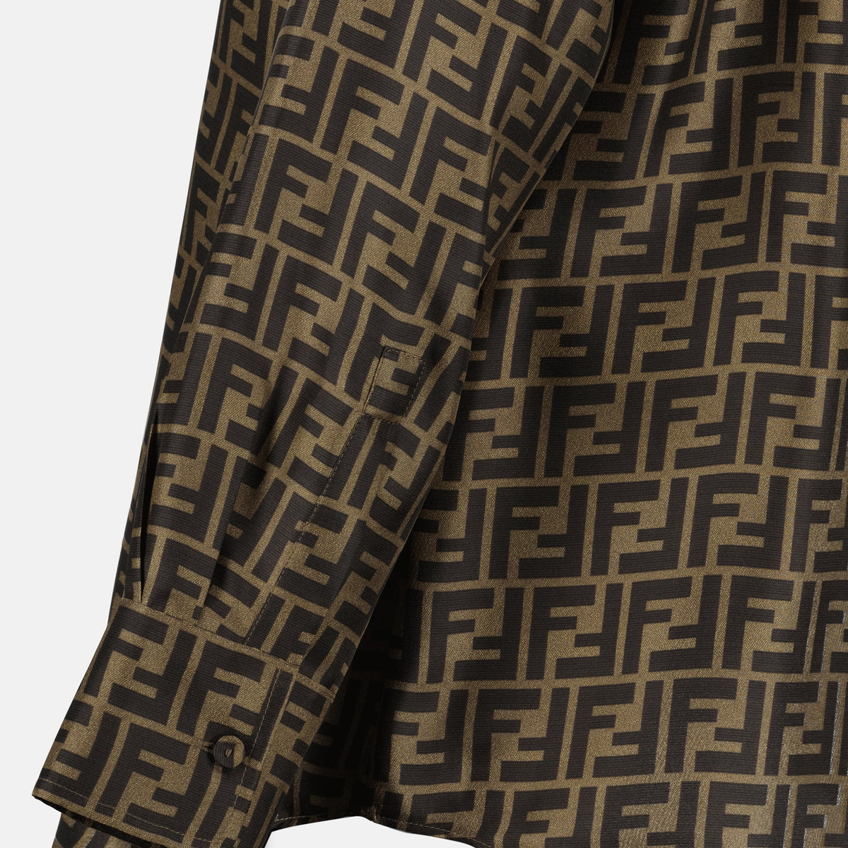 Monogram Silk Shirt