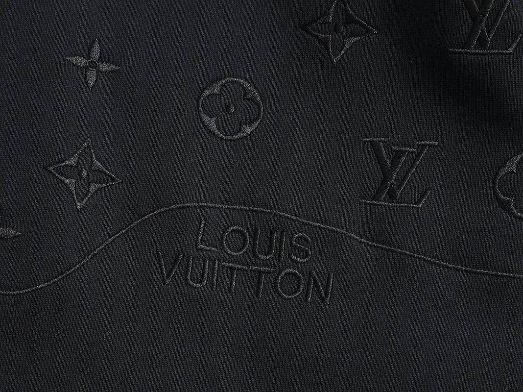 LV Black Monogram Sweatshirt