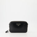 Brushed Leather Brick Bag