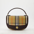 Check Mini Shoulder Bag-Archive Beige & Brown