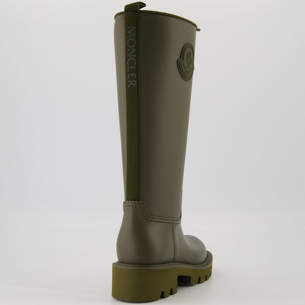 Ginette Tall Rain Boots – Olive Green
