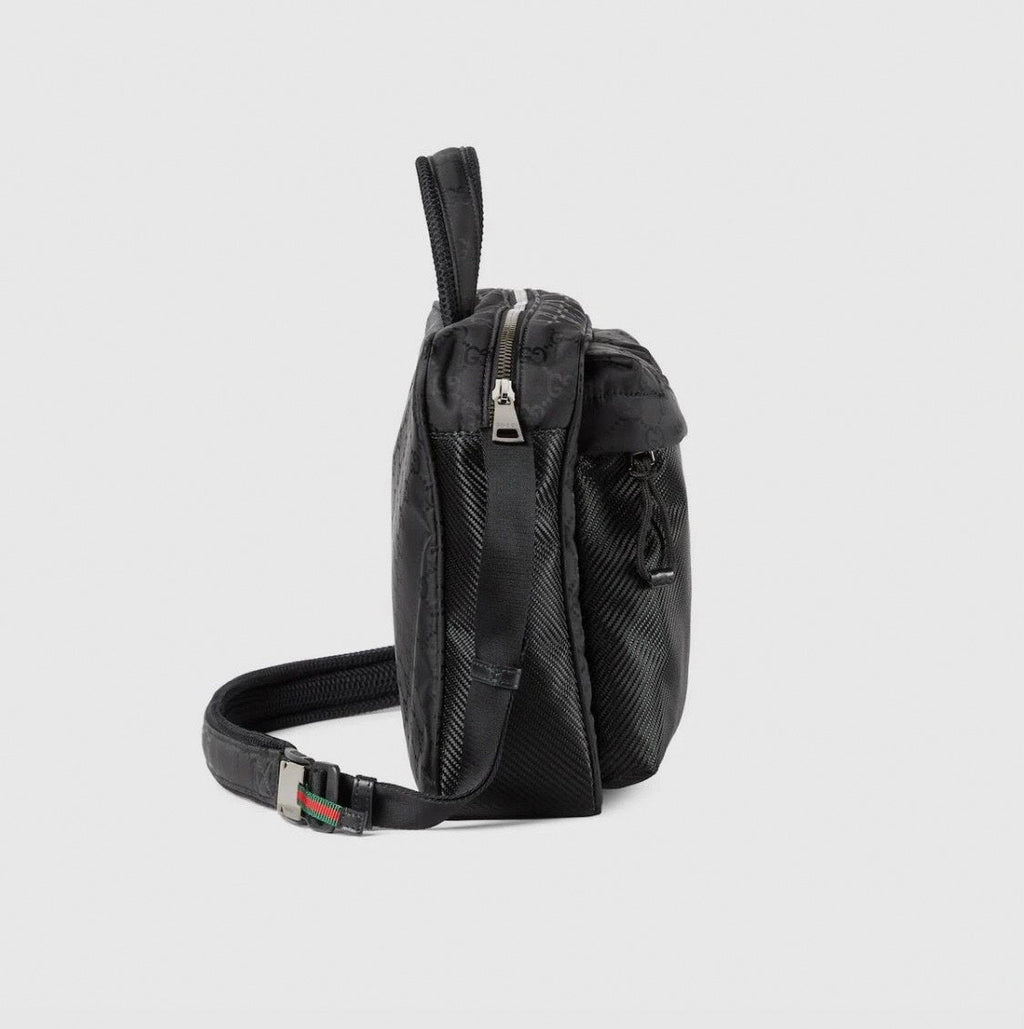Black Crossbody Utility Bag