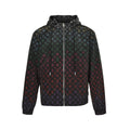 Gradient Monogram Hooded Windbreaker