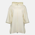 Zipped Wool Cape