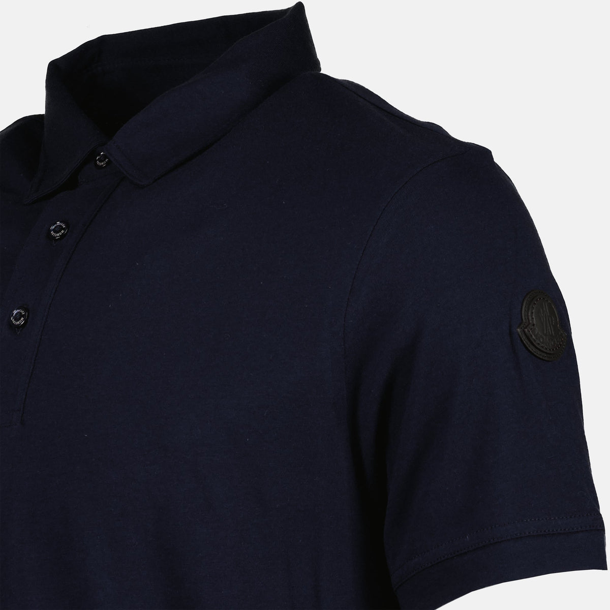 Moncler Navy Polo Shirt