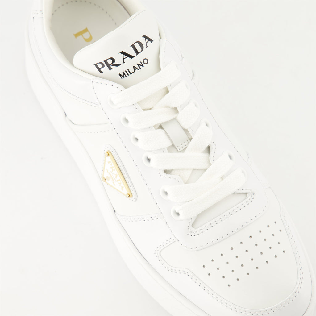 All-White Platform Sneakers