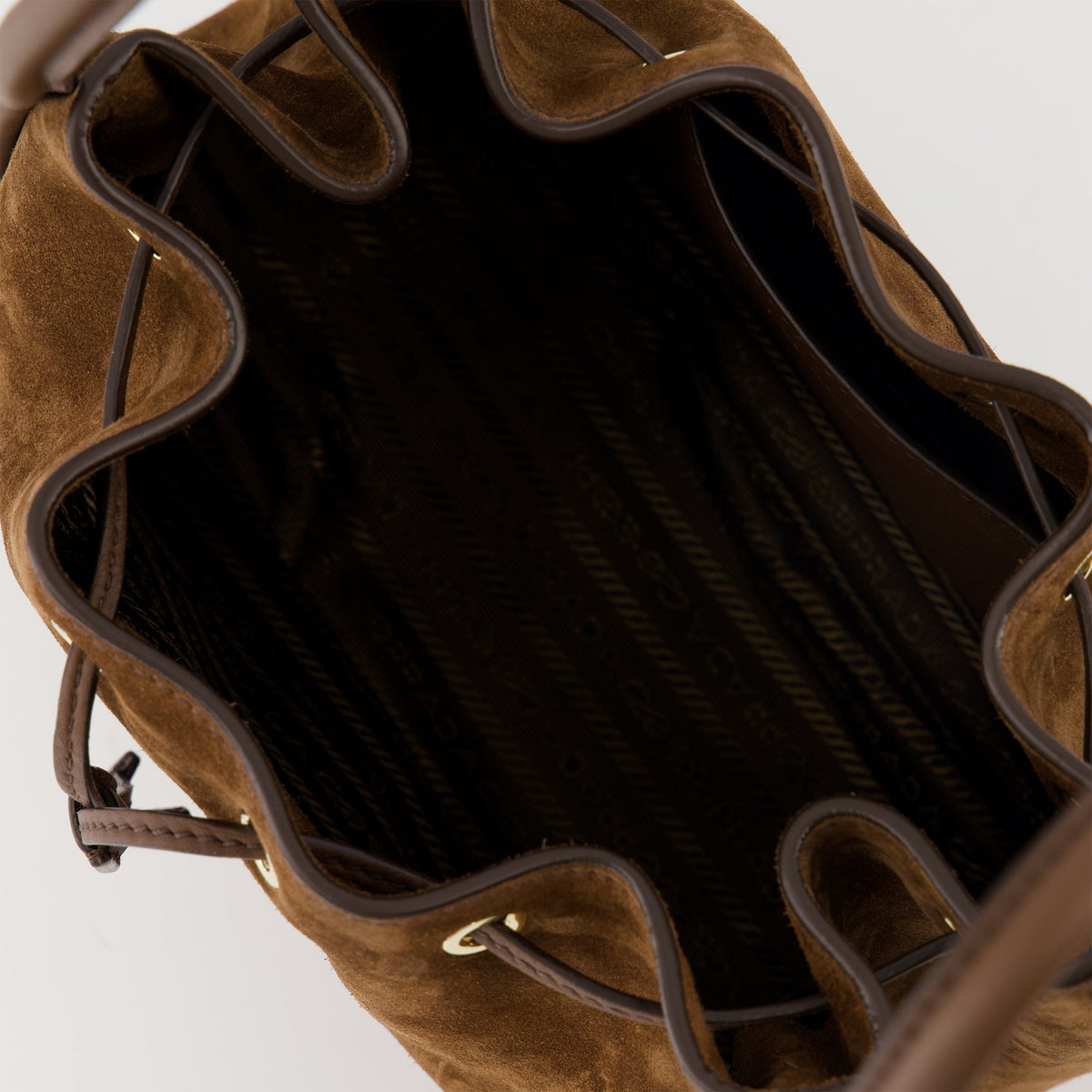 Prada Suede Bucket Bag