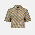 Cropped Short Sleeve Shirt