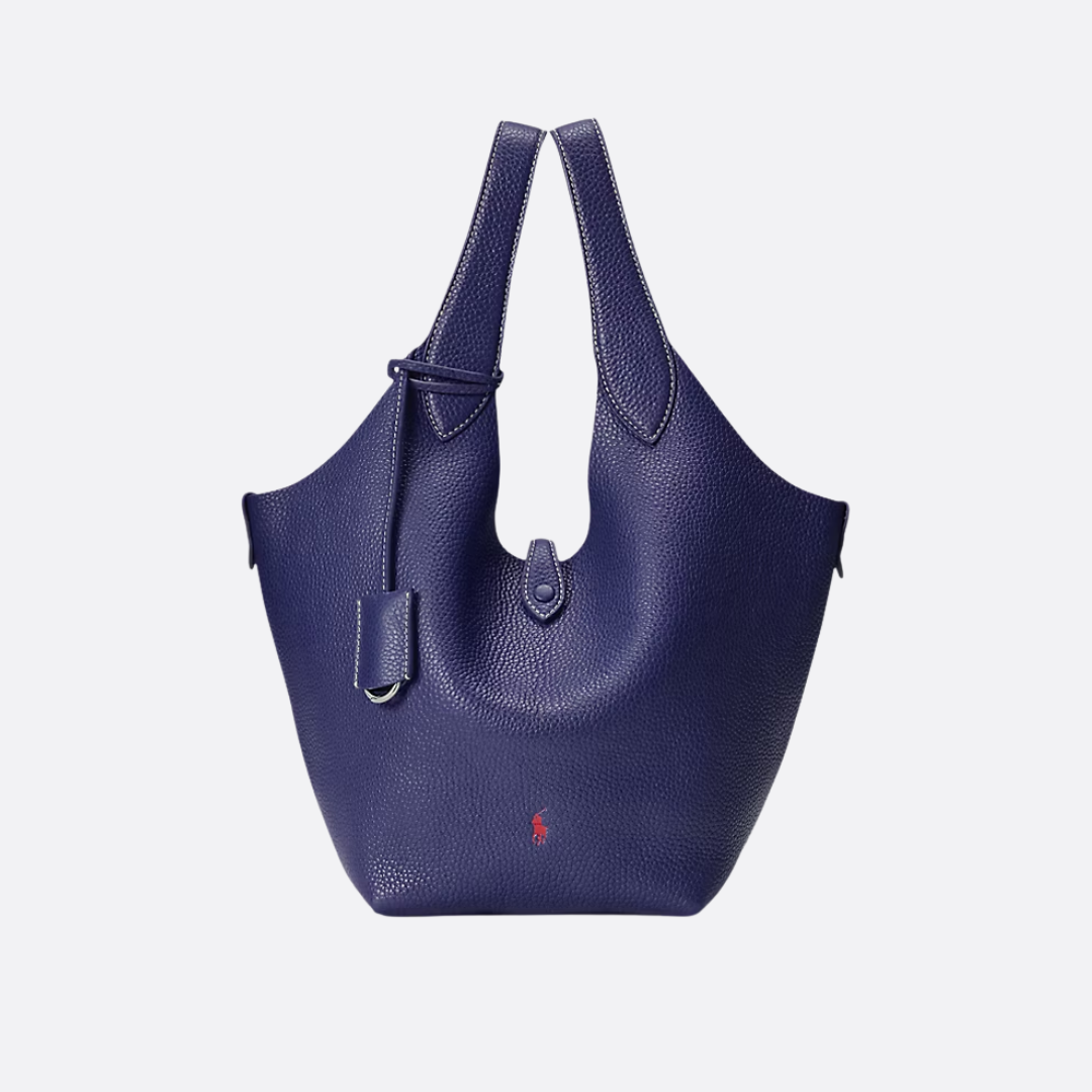Polo Play Small Leder Tote & Crossbody Bag