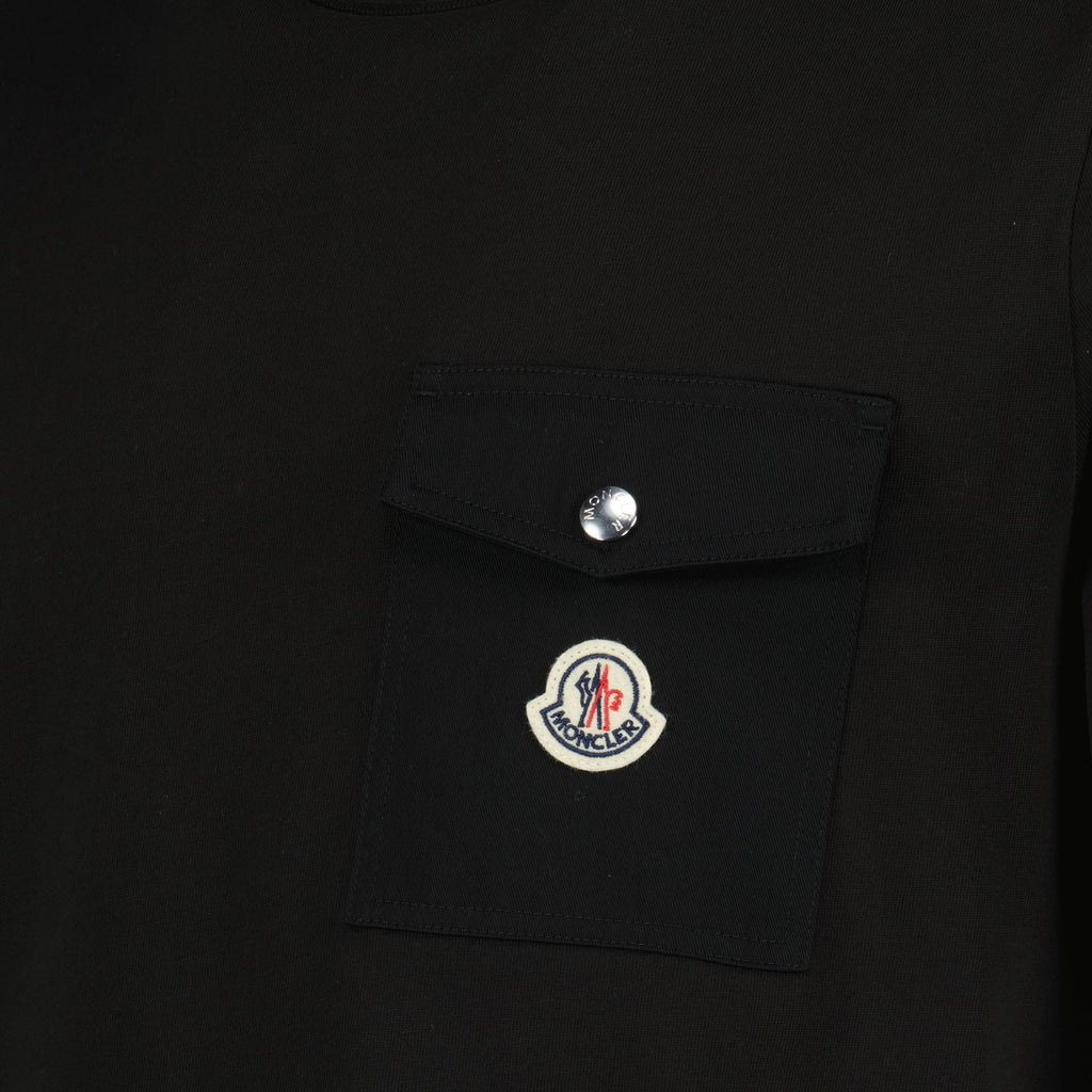 Black Logo Pocket T-Shirt