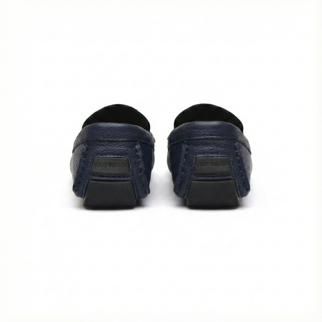 Monogram Denim Driving Moccasins
