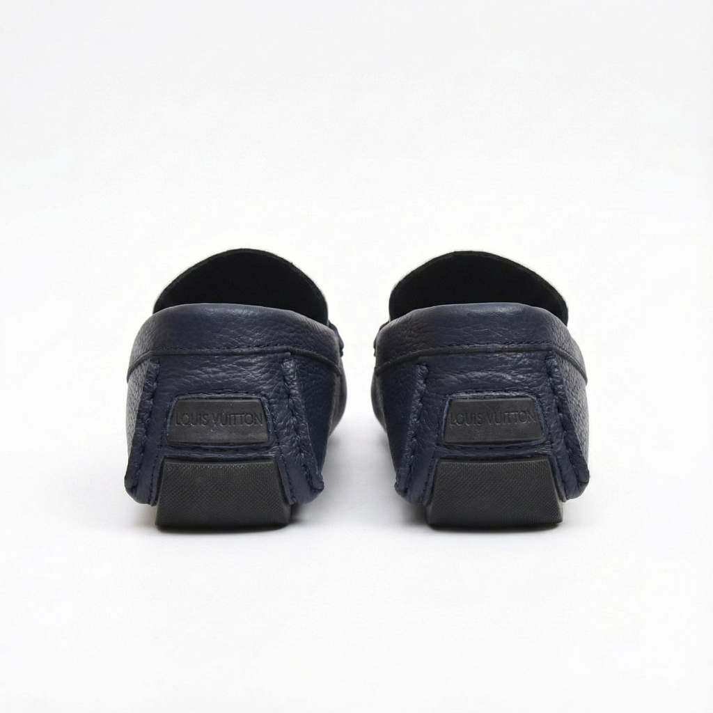 Monogram Denim Driving Moccasins