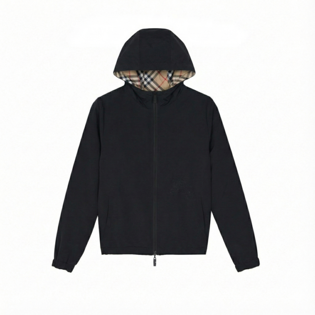 Reversible Vintage Check Hooded Jacket