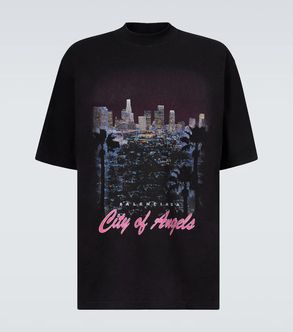 Men’s Printed Cotton Jersey T-Shirt