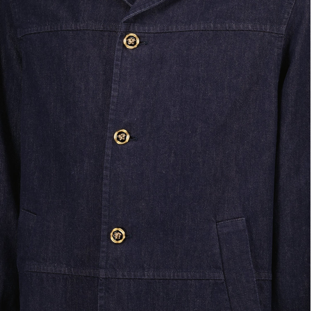 Raw Denim Coat