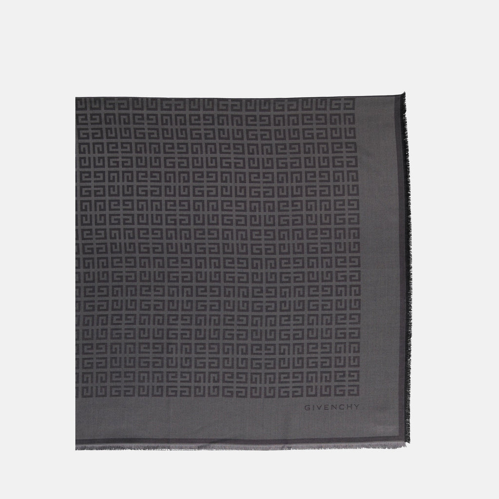 4G Monogram Scarf – Grey
