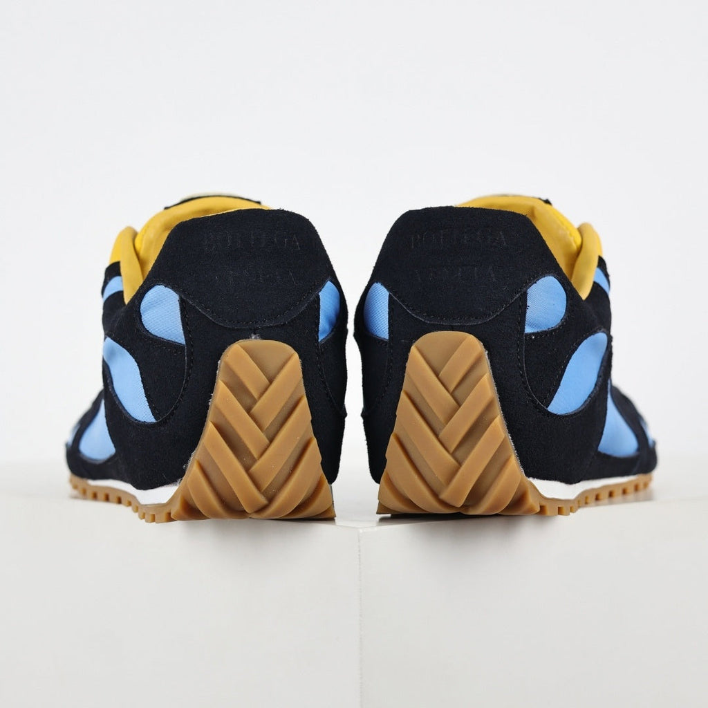 Orbit Flash Sneakers in Navy, Light Blue & Yellow