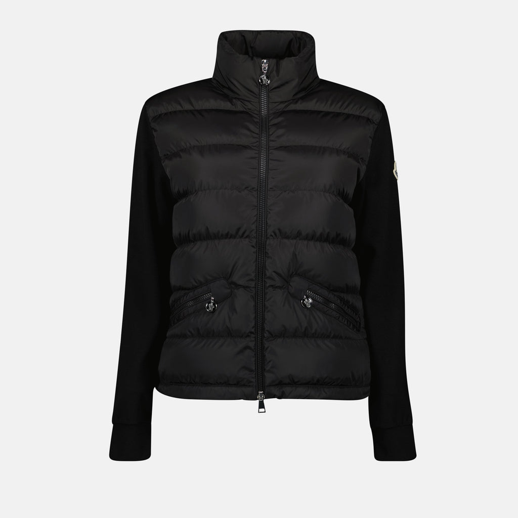 Hybrid Puffer Knit Jacket