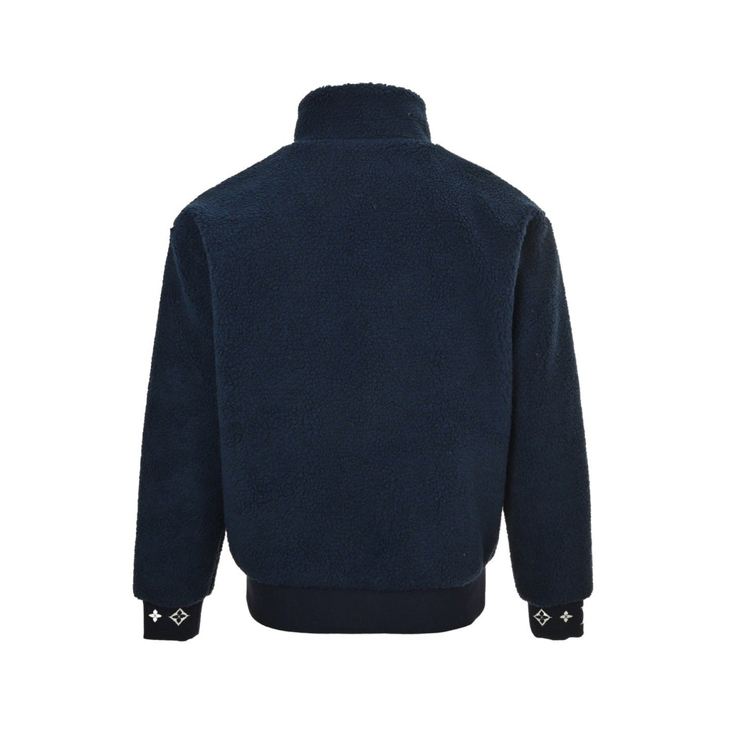 Teddy Fleece Stand-Collar Jacket