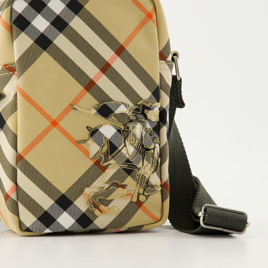 Checked Pouch