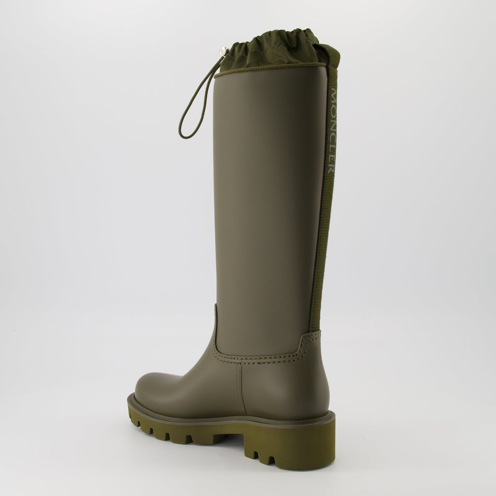 Ginette Tall Rain Boots – Olive Green