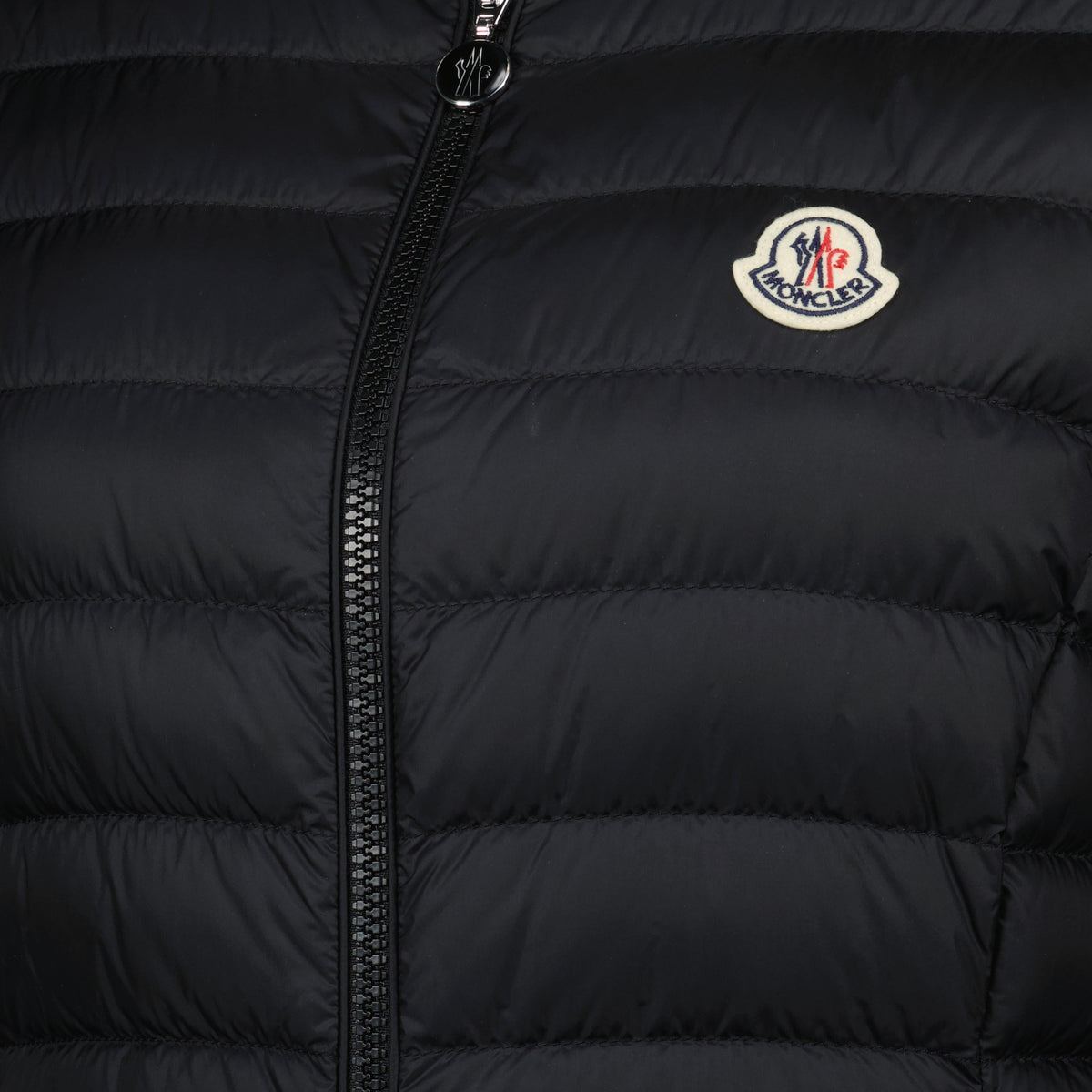 Black Lightweight Quilted Down Vest