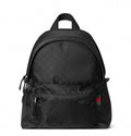 Black Nylon Backpack