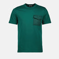 Green Monogram Pocket T-Shirt