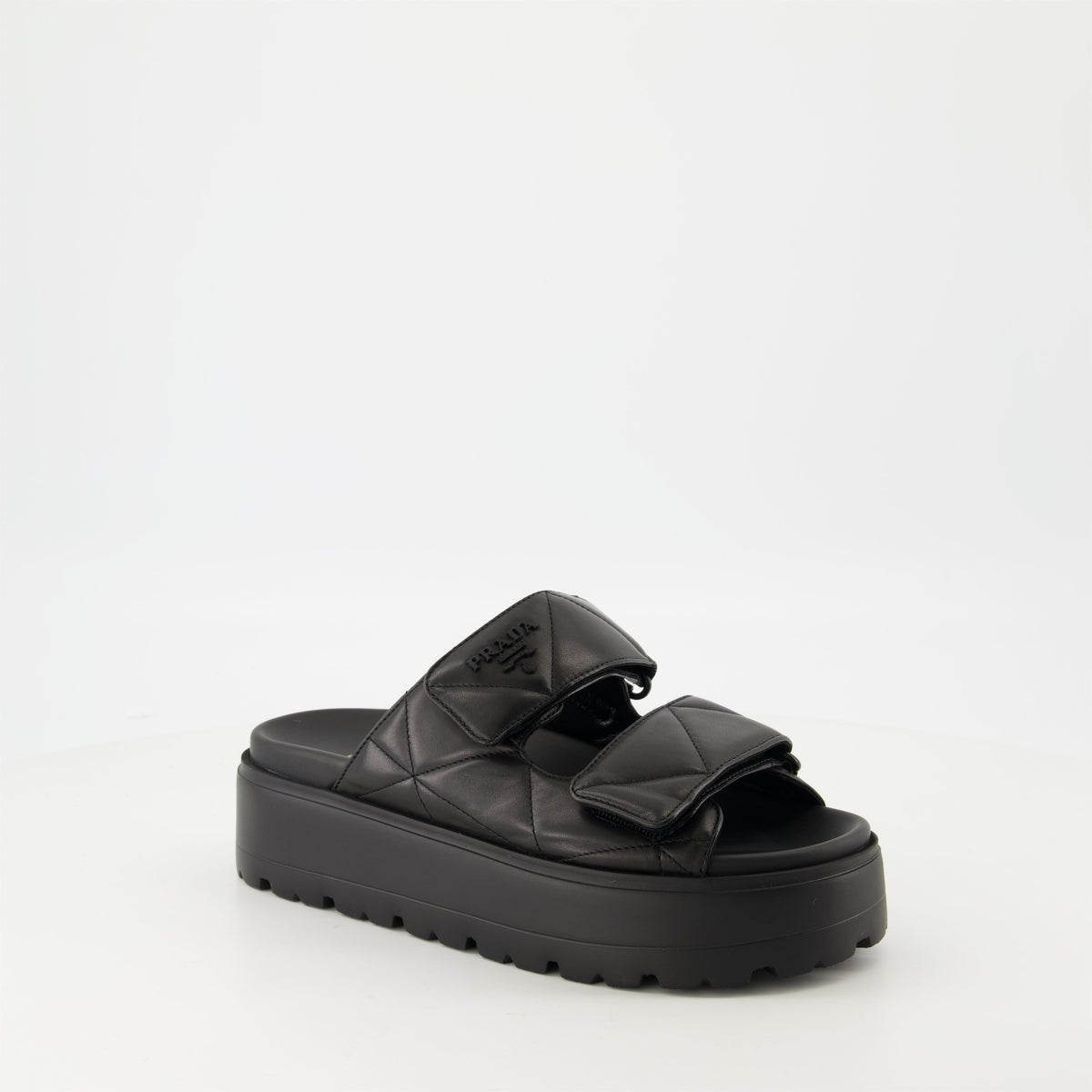 Quilted Platform Sandals