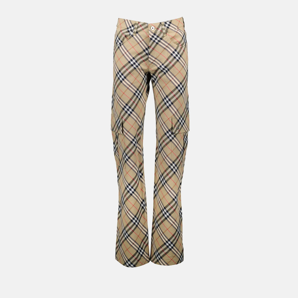 Checkered Jogger Trousers