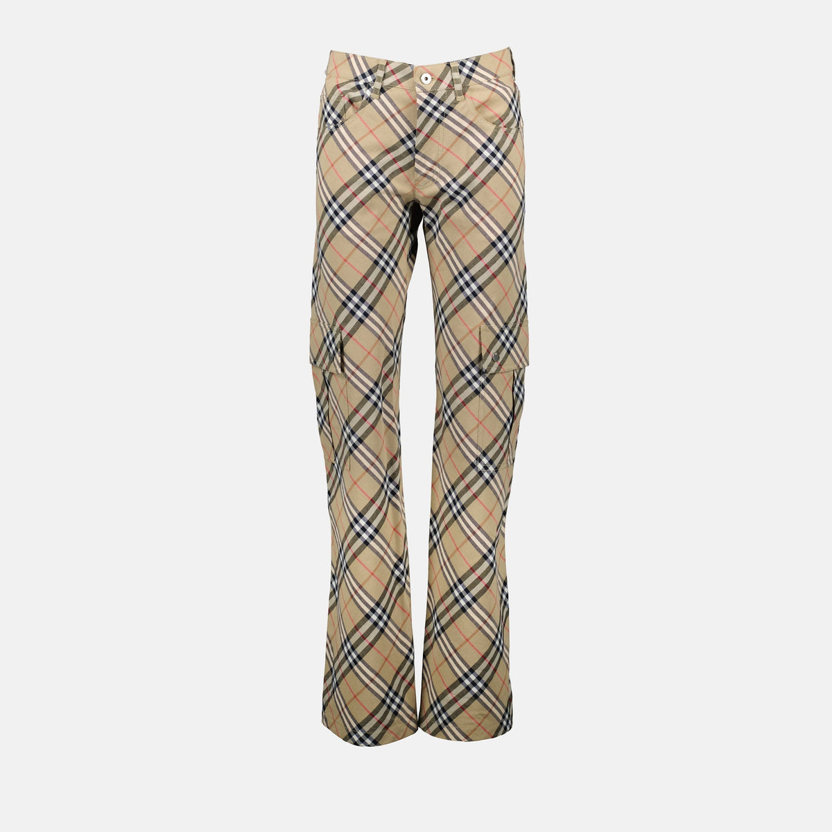 Checkered Jogger Trousers
