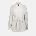 Striped Belted Jacket