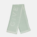 Logo Scarf – Mint Green