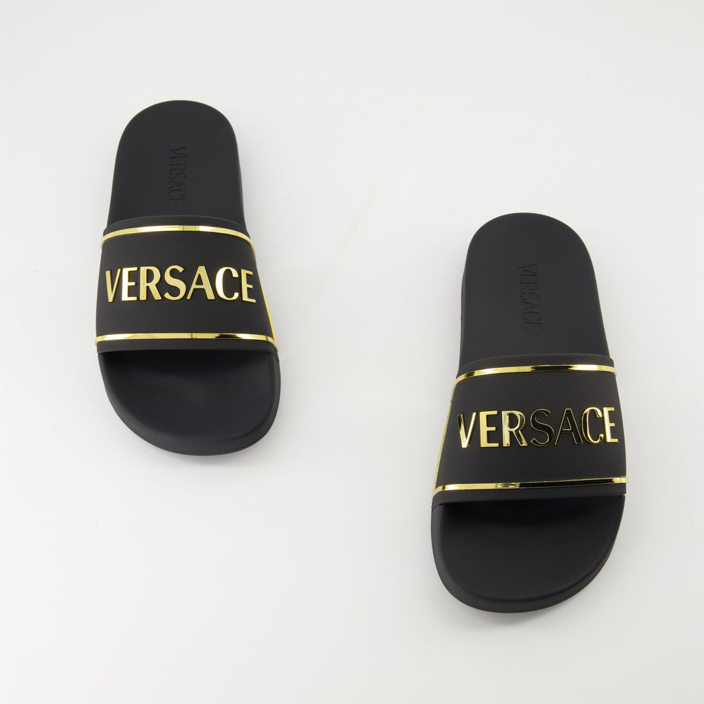 Logo Pool Slide Slippers