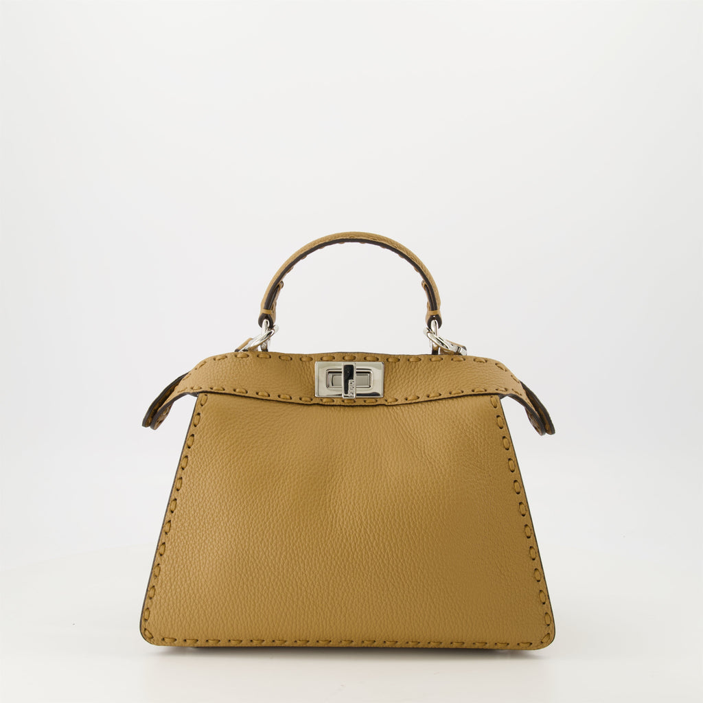 Peekaboo Mini – Mustard Leather