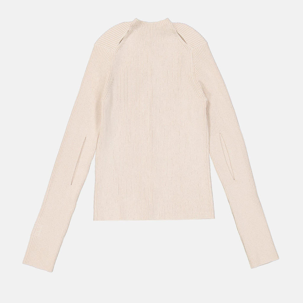Ribbed cardigan