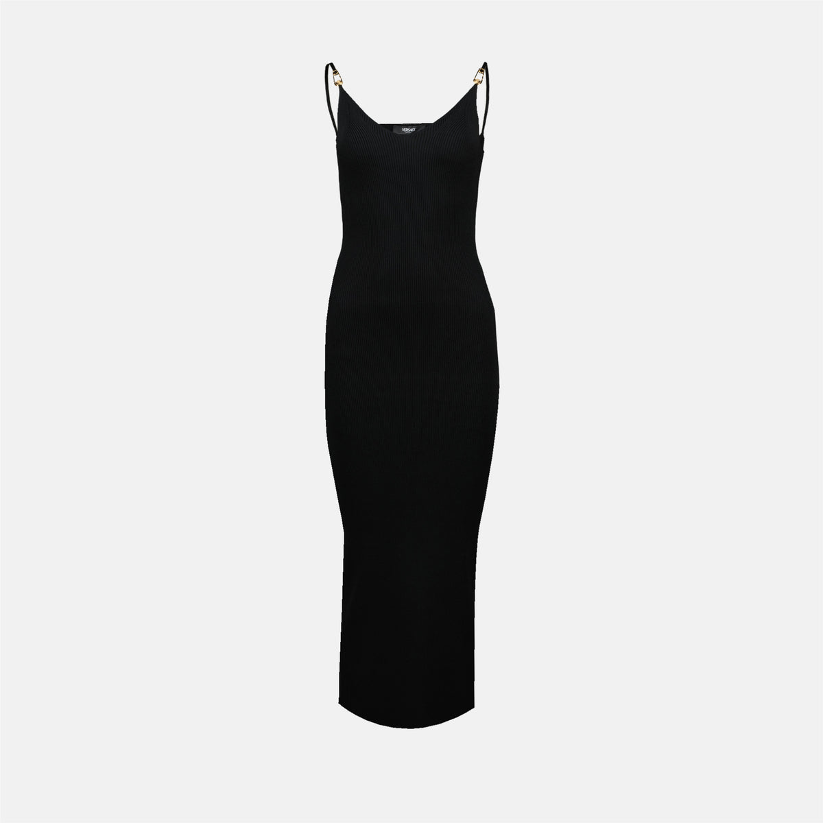 Ribbed Knit Maxi Slip Dress