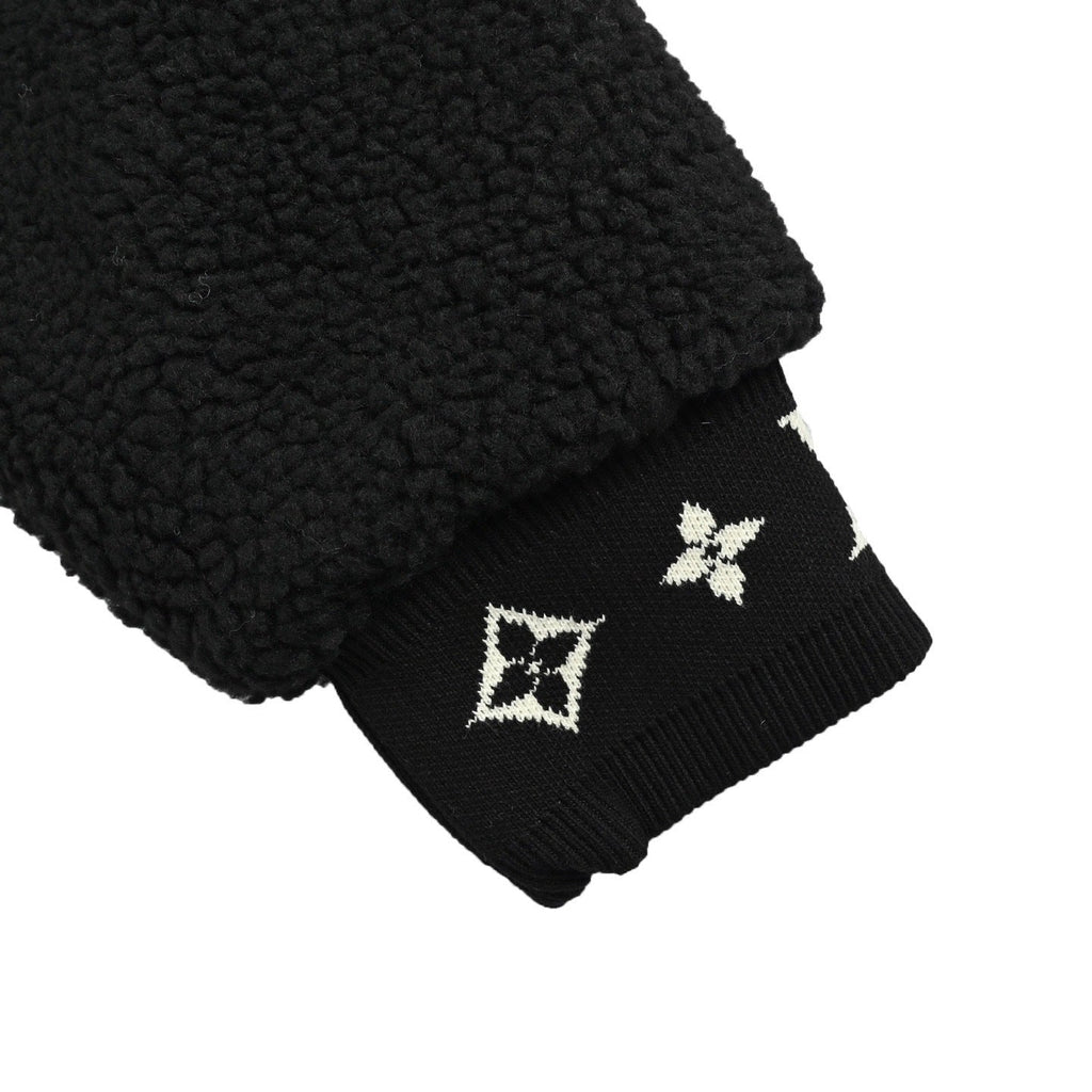 Teddy Fleece Stand-Collar Jacket