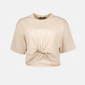 Logo Twist Crop T-Shirt