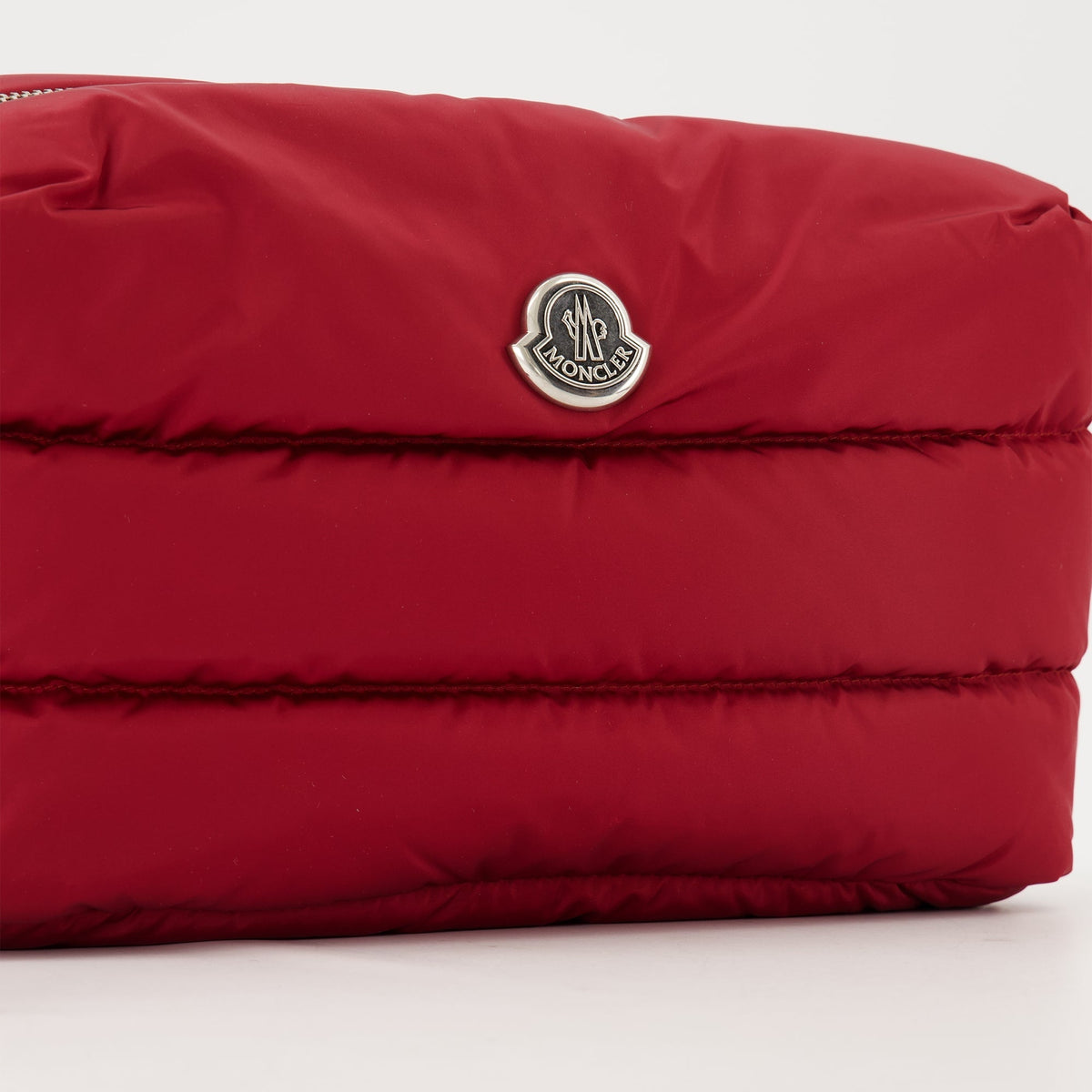 Padded Nylon Pouch / Clutch – Red