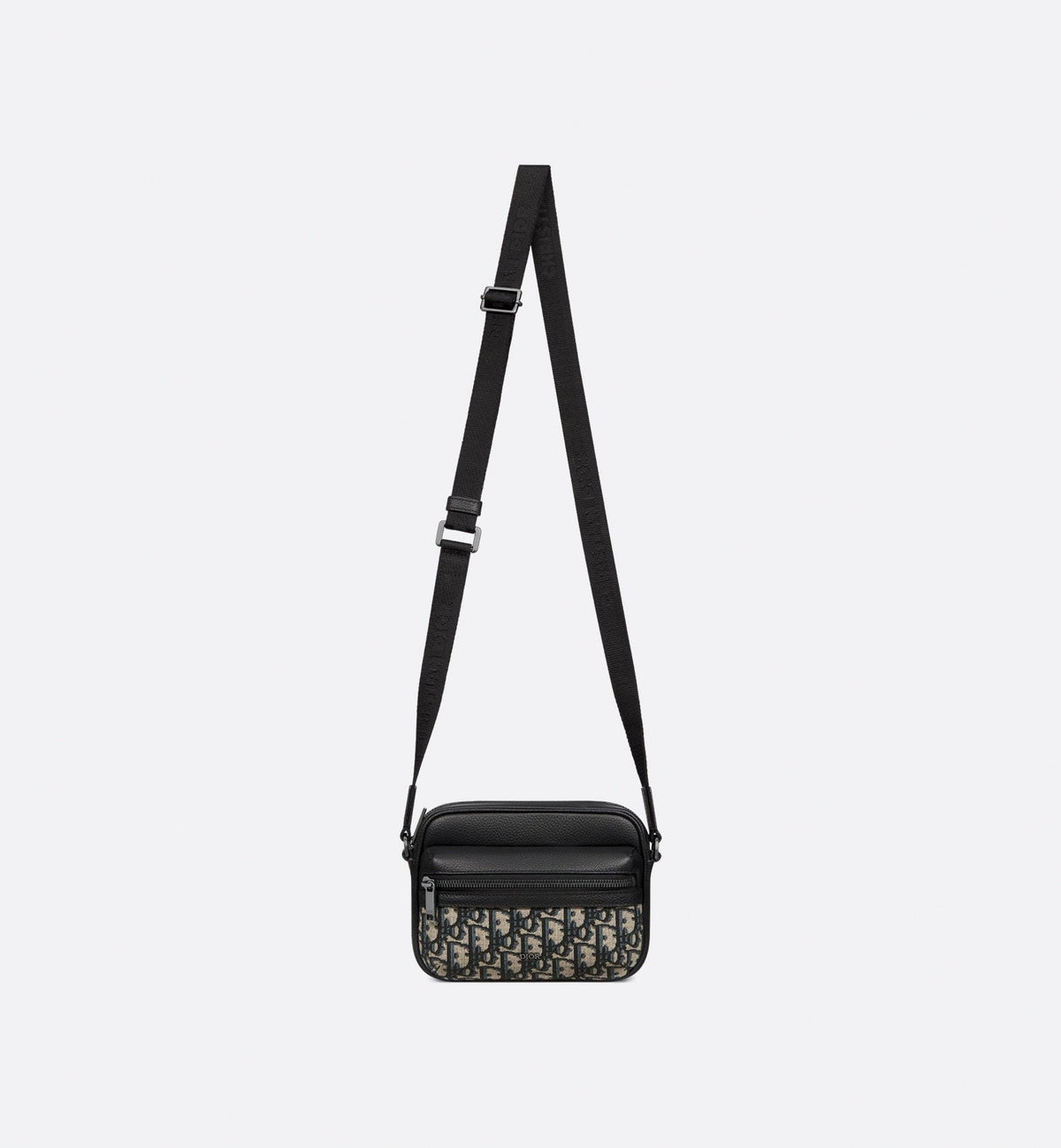 Oblique Canvas & Leather Crossbody Bag
