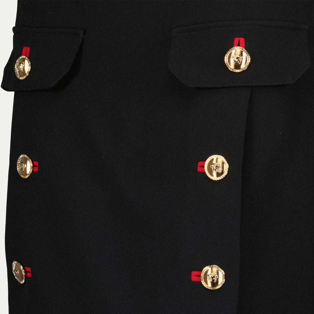 Wool Pencil Skirt
