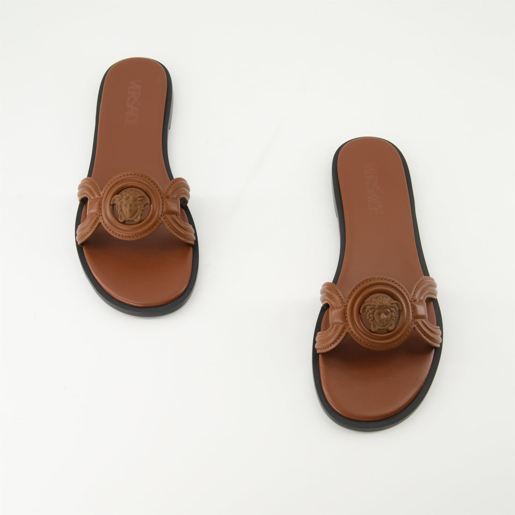Medusa Flat Slide Sandals