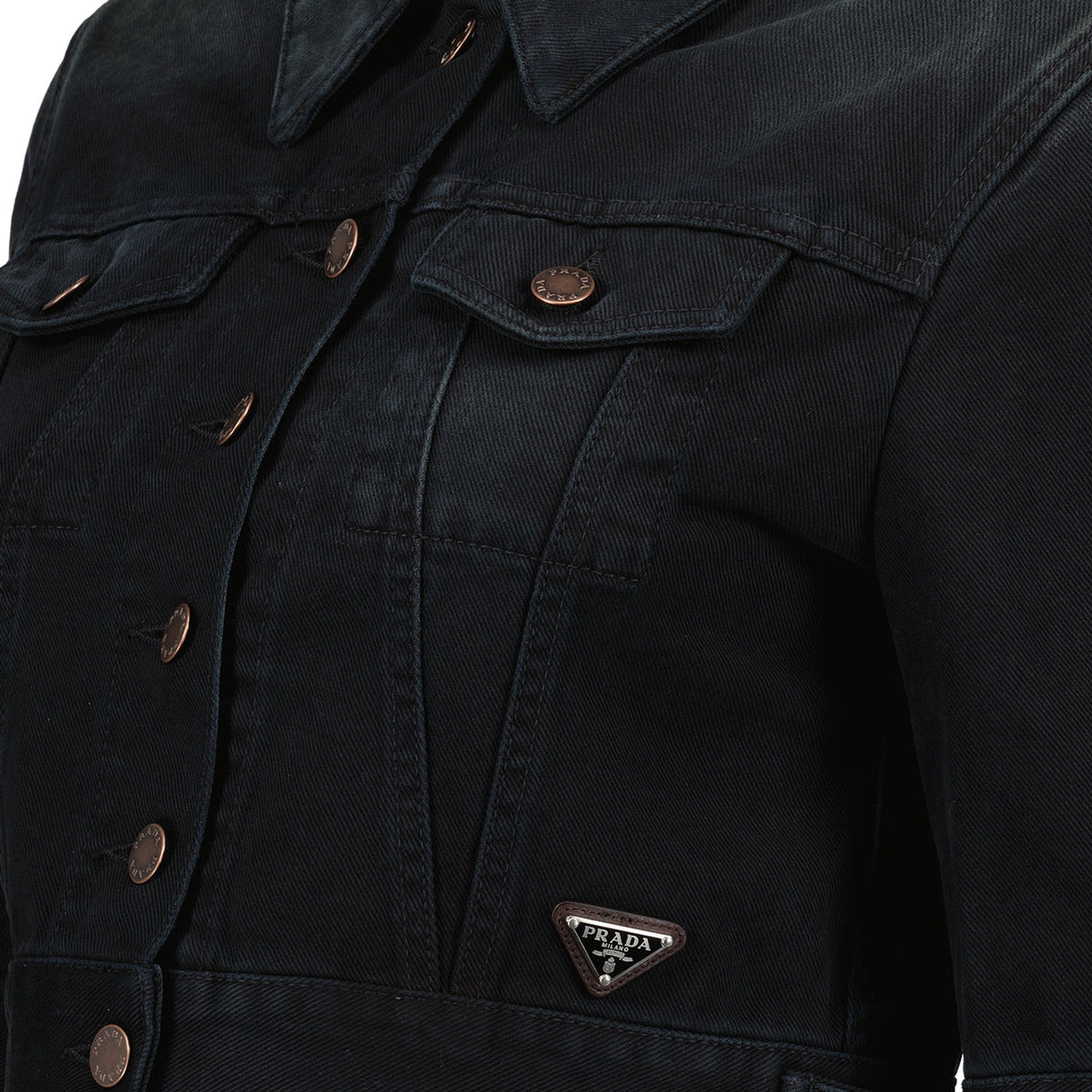 Cropped Denim Jacket