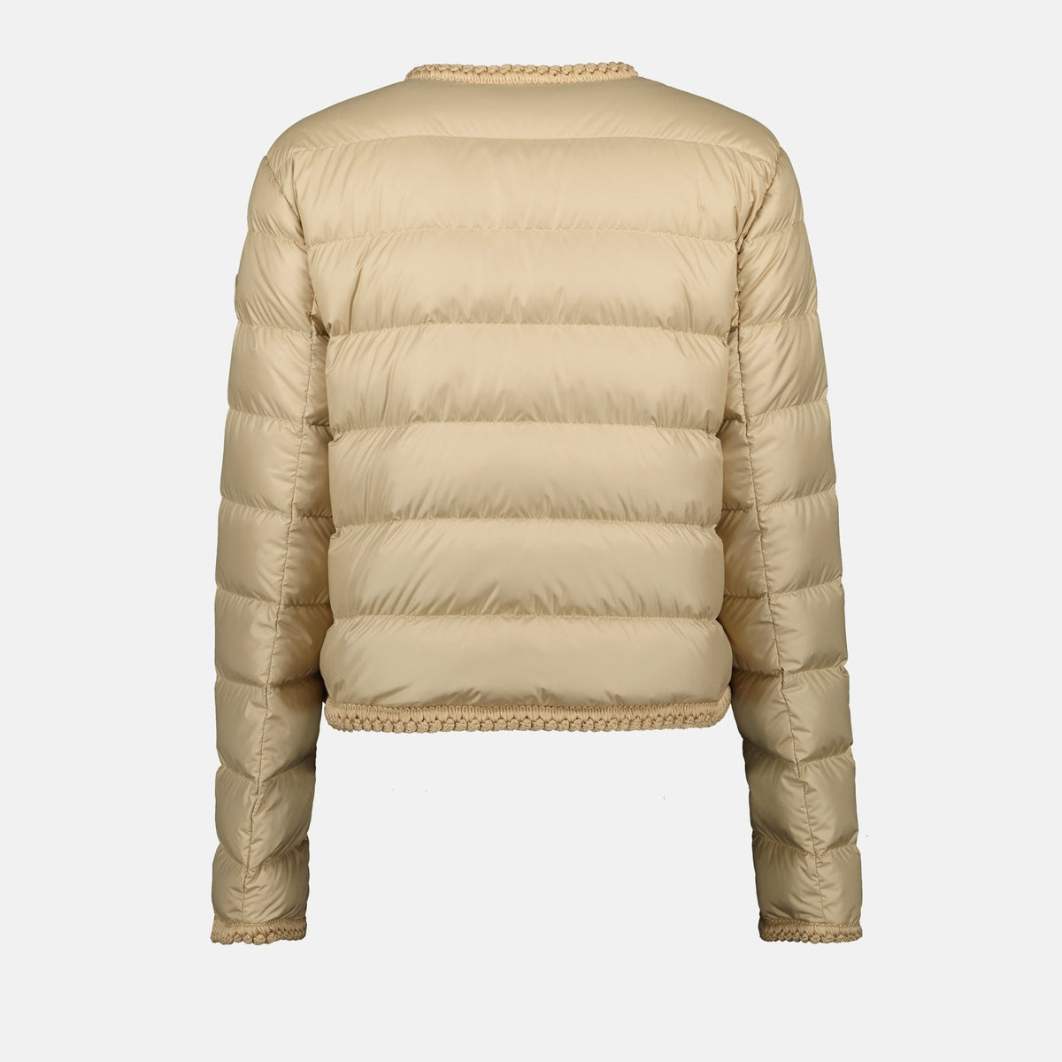 Cropped Quilted Down Jacket