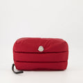 Padded Nylon Pouch / Clutch – Red
